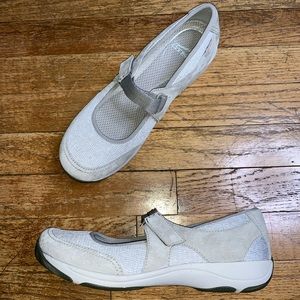 Dansko Gray Mary Jane Shoes